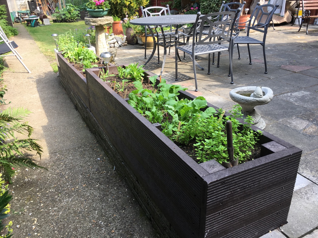 Recycled Plastic Planters and Raised Beds