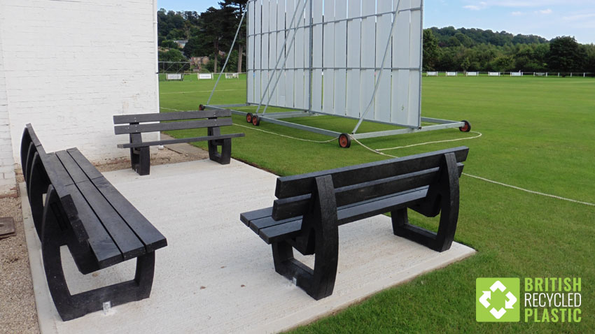 Harewood Benches For Cricket Club
