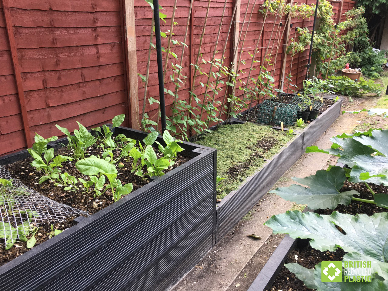 Recycled Plastic Planters and Raised Beds