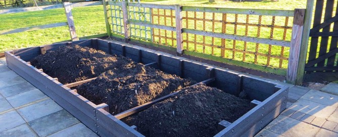 Our recycled plastic raised beds come with a 25 year guarantee