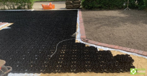 Hebden X Grids for a Driveway - British Recycled Plastic