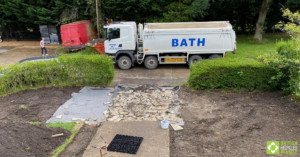 Hebden X Grids for a Driveway - British Recycled Plastic