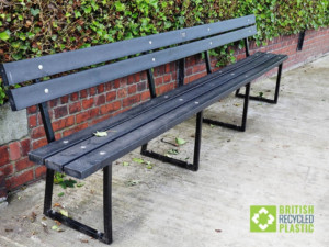 Spen Civic Society refurbished their benches with our recycled lumber planks