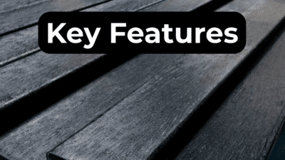 Recycled Plastic Buddy bench key features