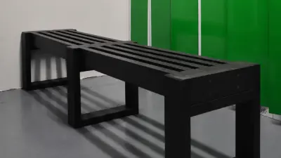 Skipton bench British Recycled Plastic