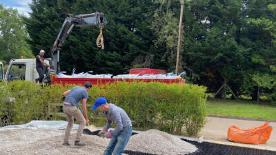 Hebden X-Grid Recycled Plastic Driveway Grid before