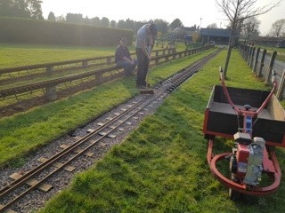 Mini railway at Cuttleslowe Park