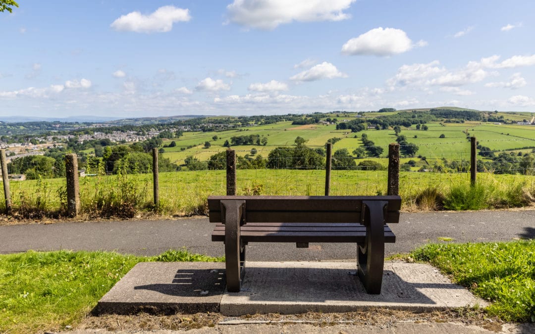 Harewood bench from British Recycled Plastic