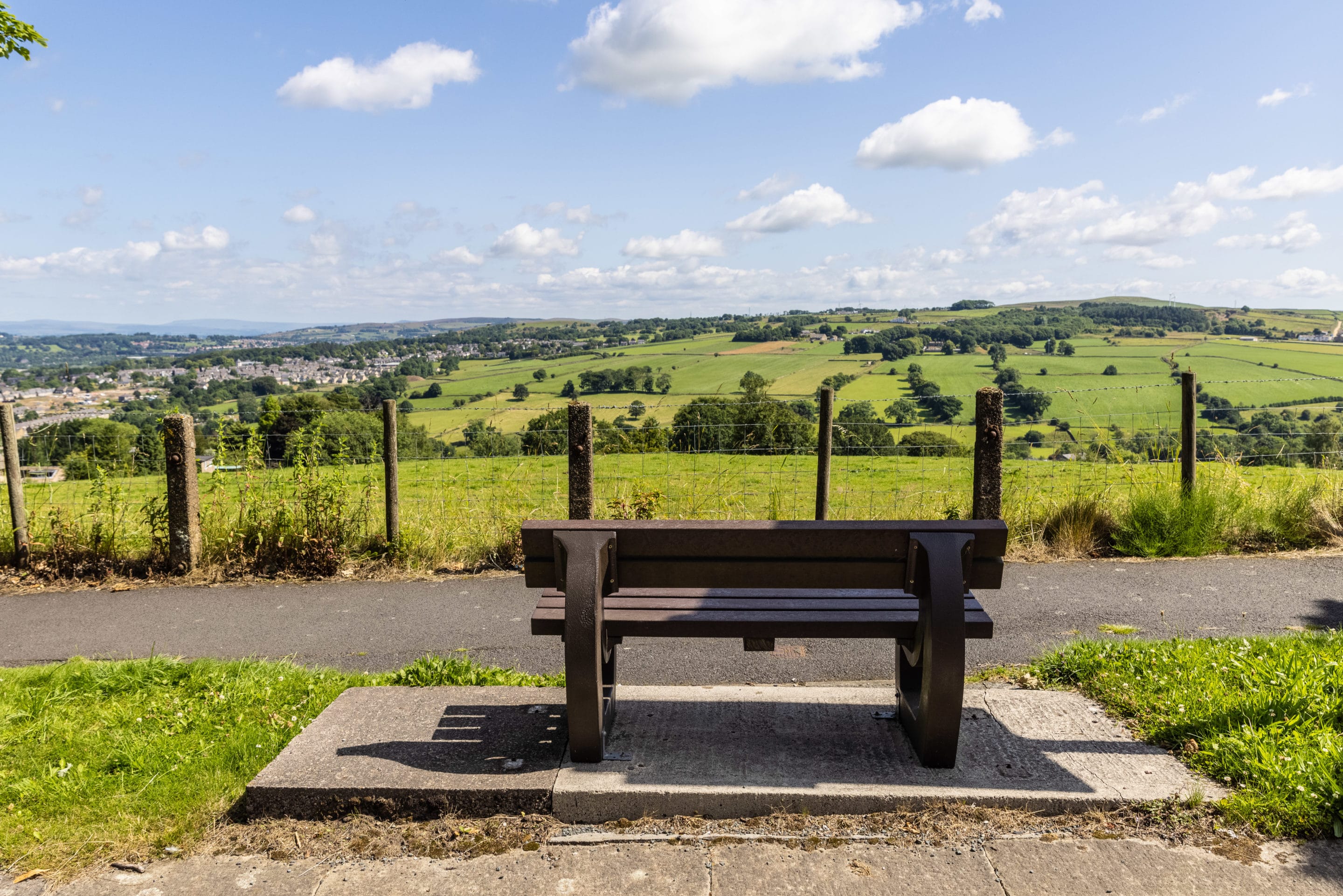 Harewood bench from British Recycled Plastic