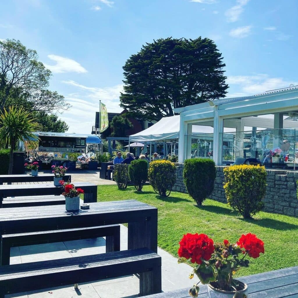 Harrogate tables at the Boathouse