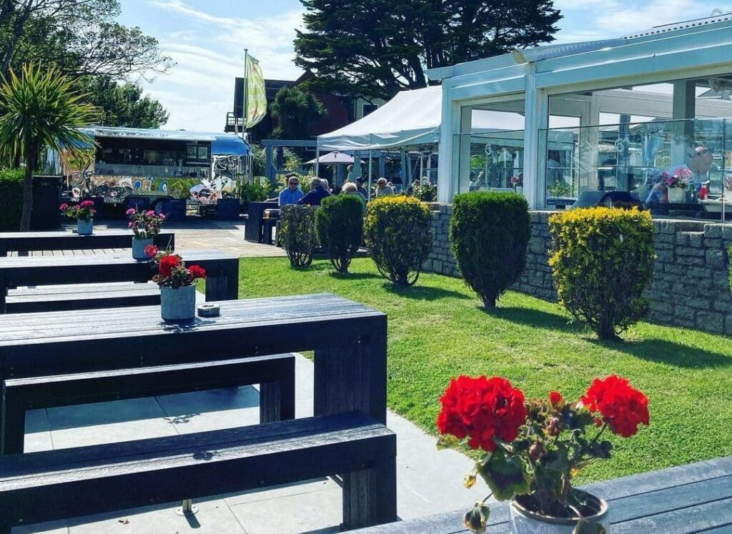 Harrogate tables at the Boathouse