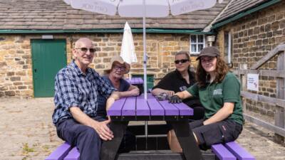 Denholme tables at Worsbrough Mill