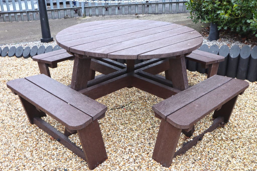 Calder picnic table