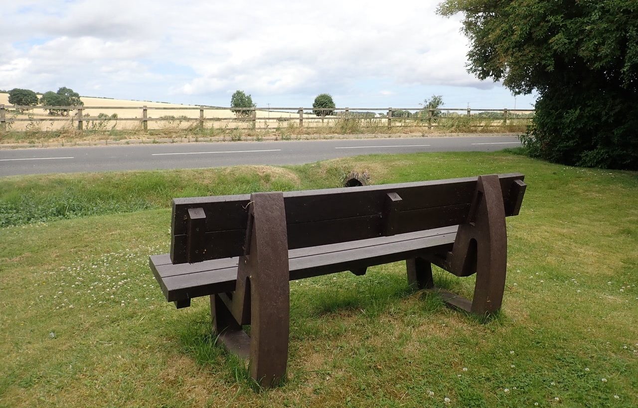 Harewood bench Luttons Parish Council