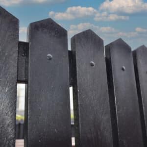 plastic fence panels