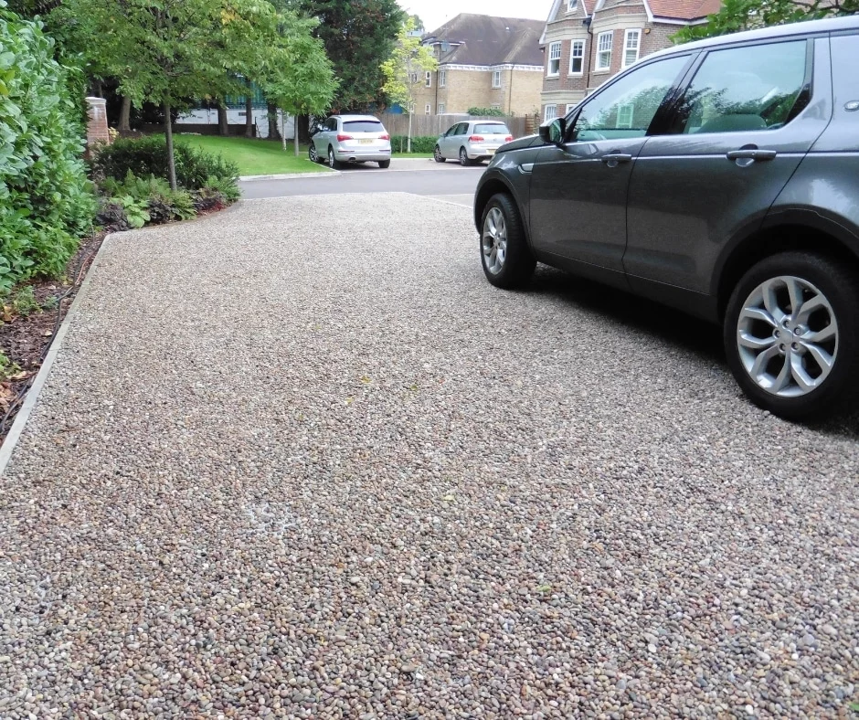 Hebden Grids used on a Gravel Driveway