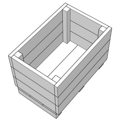 Marsden rectangular planter 450x750x500
