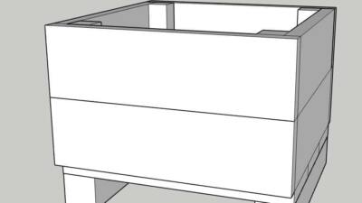 Marsden planter 500x500x300 square small