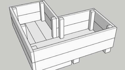 Marsden Planter 1000x1000x300 L Shaped