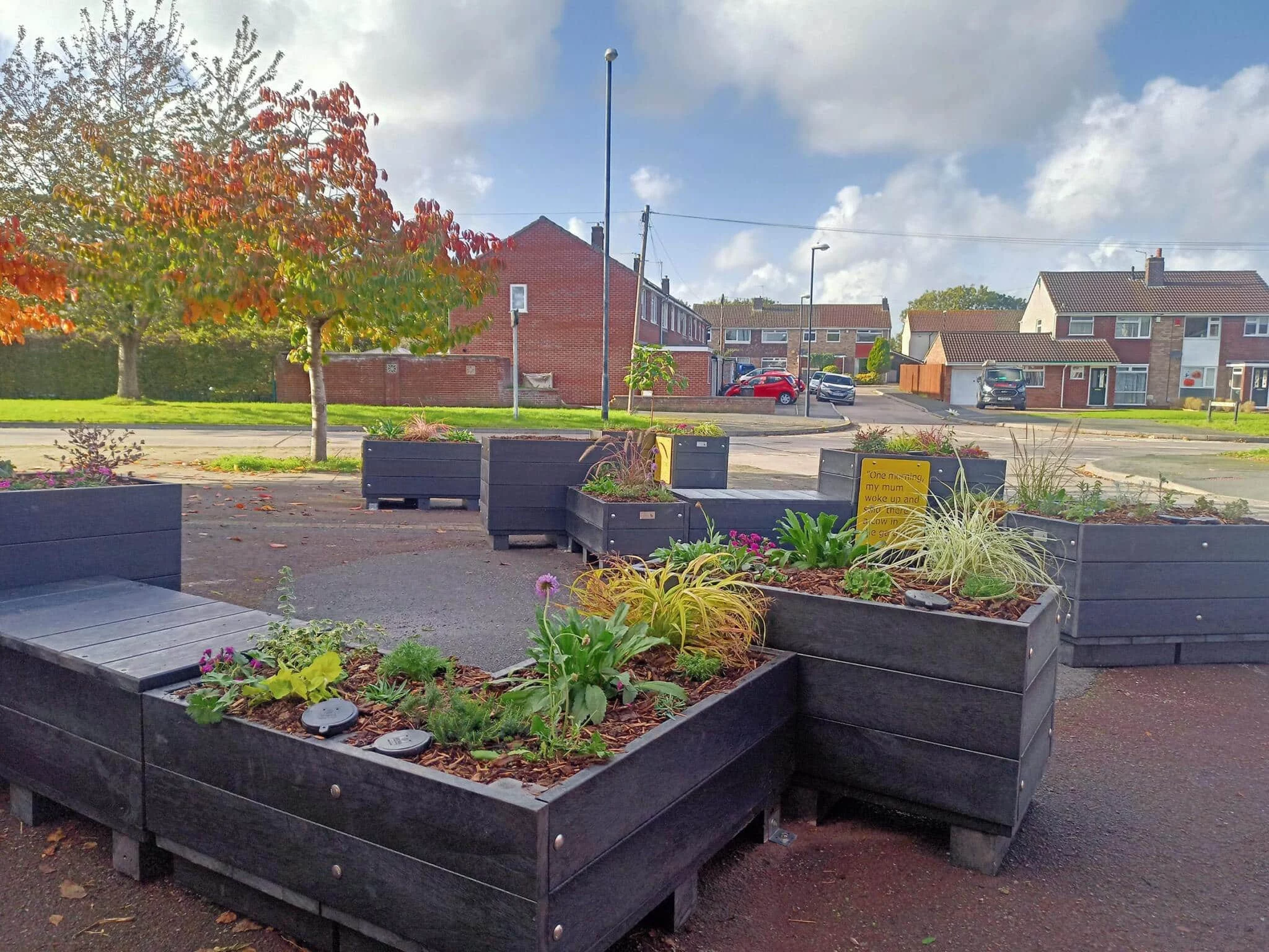 street planters marsden range recycled plastic