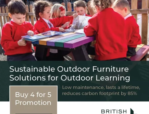 Sustainable, Easy-Care Picnic Tables & Benches for Schools