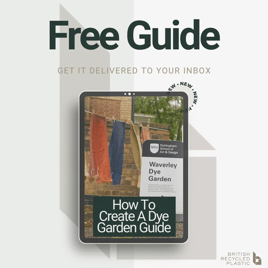 Dye Garden Guide for Nottingham Trent Uni