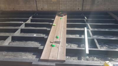 the process of making decking in recycled plastic decking lumber