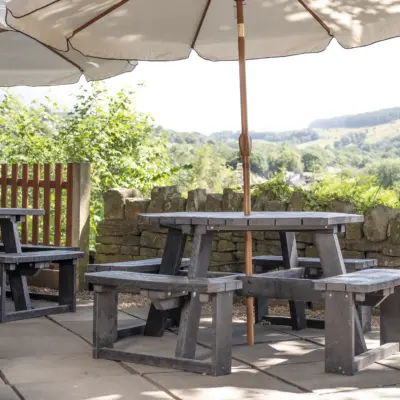 Lovely Rishworth table in a pub