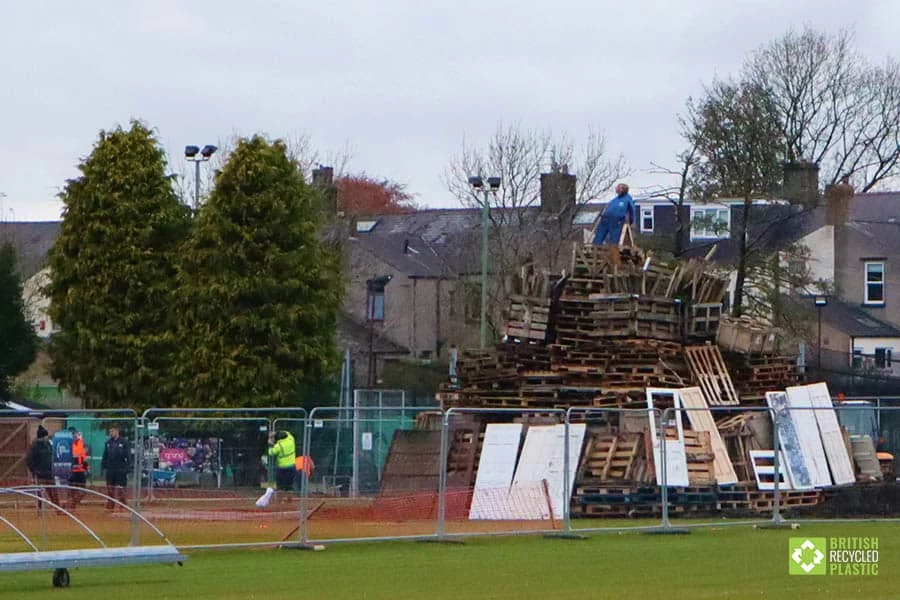 Clitheroe Cricket Club Bonfire