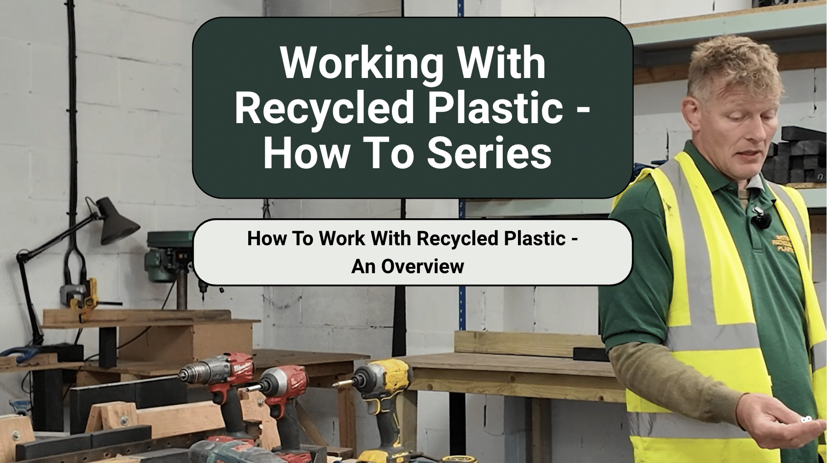 How to work with recycled plastic