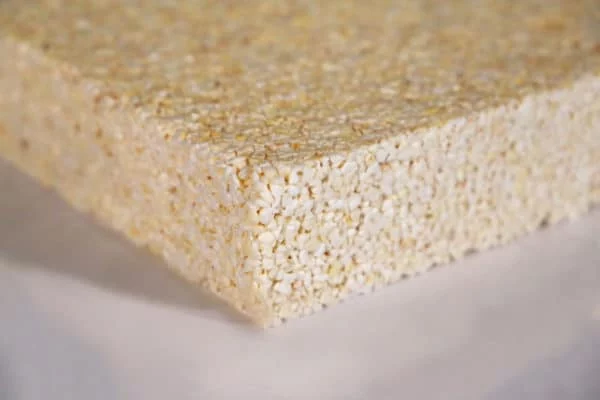 Popcorn instead of polystyrene