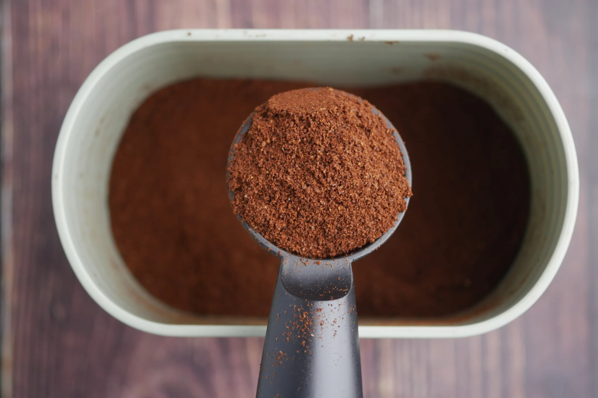 Coffee grounds can be used to create lactic acid used for bioplastics